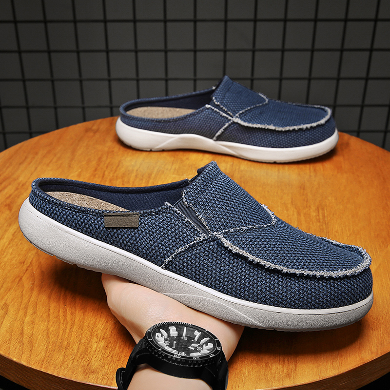 Espadrille Slip On - Zapatos de lona sin cordones para
