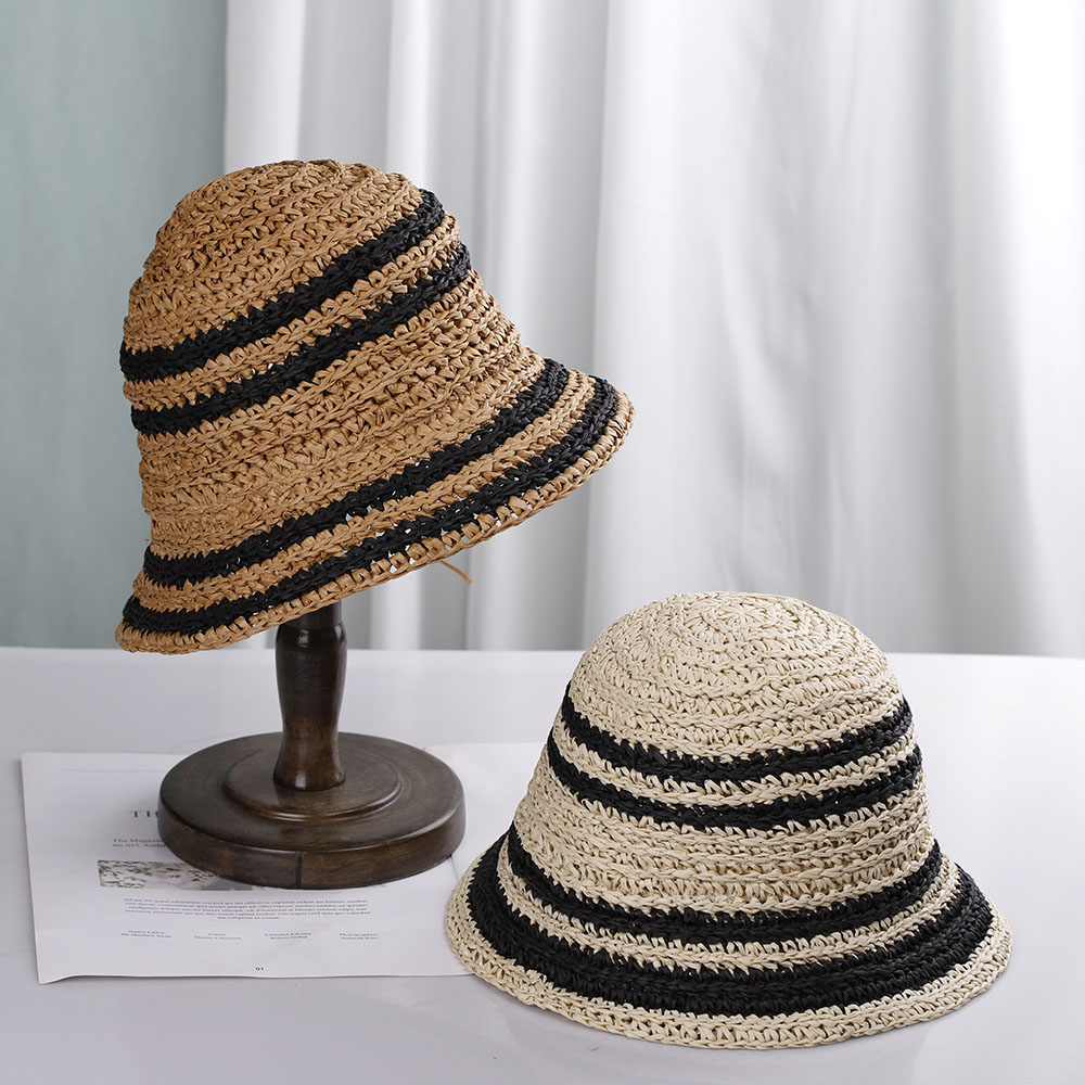 Sombrero de playa para mujer,  - Bucket Hat Straw reseña y precio
