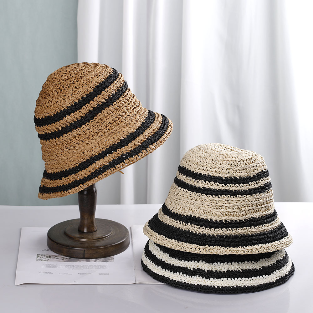 Sombrero de playa para mujer,  - Bucket Hat Straw reseña y precio