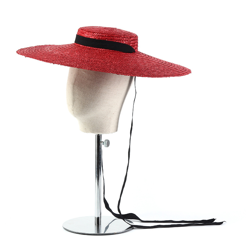 Sombrero de paja de ala ancha  - Bucket Hat Straw reseña y precio