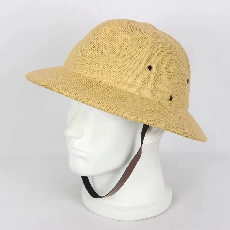 Sombrero de paja 100% natural  - Bucket Hat Straw reseña y precio