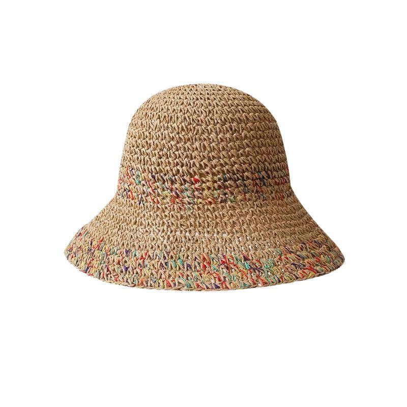 Sombrero de Paja Arcoíris Teji - Bucket Hat Straw reseña y precio