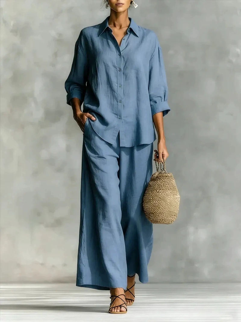 Conjunto Casual de Camisa de M - Linen Shirt Breathable reseña y precio