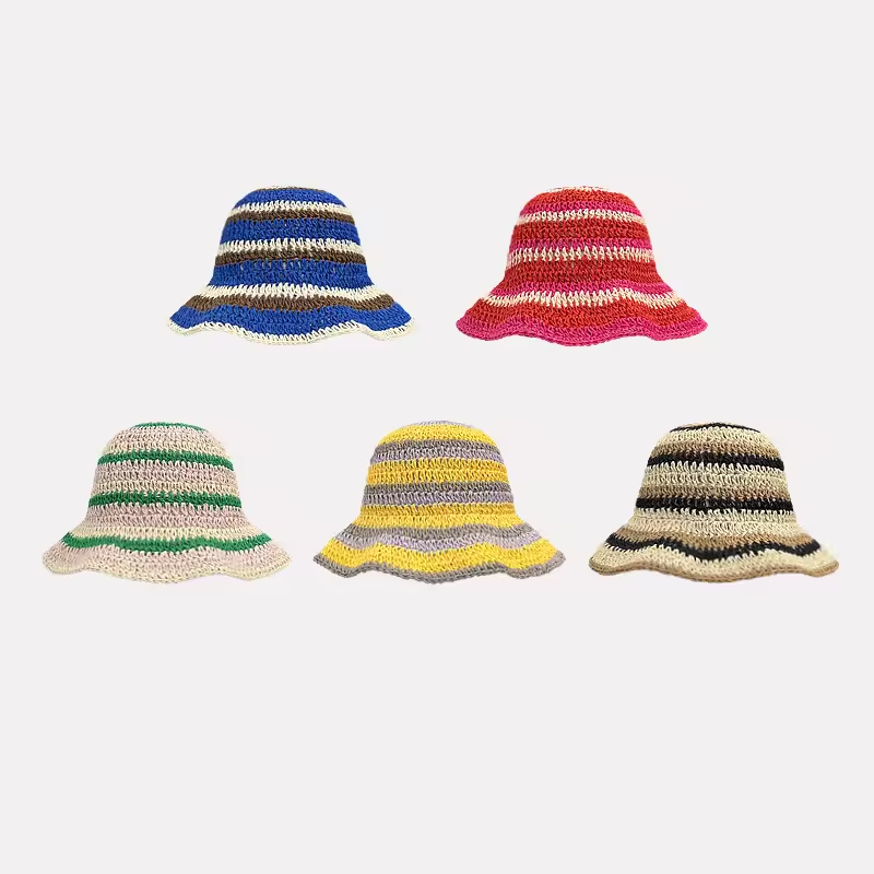 Nuevos sombreros de ganchillo  - Bucket Hat Straw reseña y precio